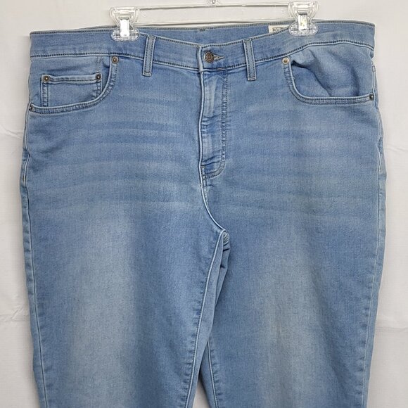 32 Degrees Cool Sweatpants Jeans Mens 40 X 32 Stretch Straight Leg Blue - Picture 2 of 16